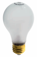 GoodBulb A19 Rough Service Bulb – 52W | 130V | Frosted | E26 Base | Heavy-Duty Incandescent(6-Pack)