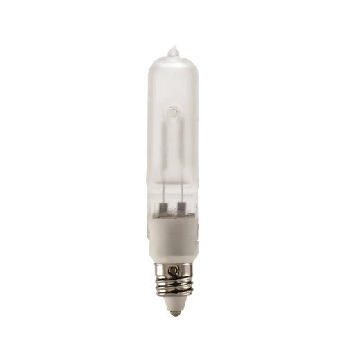 GoodBulb 250W T4 Halogen Frost Bulb | E11 Mini-Candelabra Base | 120V | 2900K Warm White | JD Double-Ended Style(1-Pack)