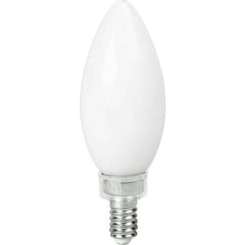 GoodBulb LED Filament B11 Lamp | 3.9″ | 5W | 500 Lumens | 3200K–1800K Warm Dim | 60W Equivalent | 15,000 Hr Life | E12 Base(1-Pack)