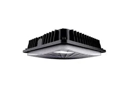 GoodBulb Slim Canopy LED Fixture – 28W / 40W / 60W | 4000K or 5000K | Bronze | 120–277V | DLC Premium(1-Pack)