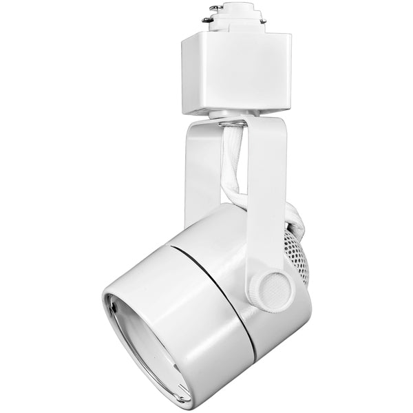 Track Light Fixture - Cylinder -
White - MR16 GU10 Base