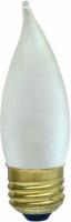 60W EFF Frosted Bulb, 120V E26 Base – Decorative Clear White, 3000 Hr Life