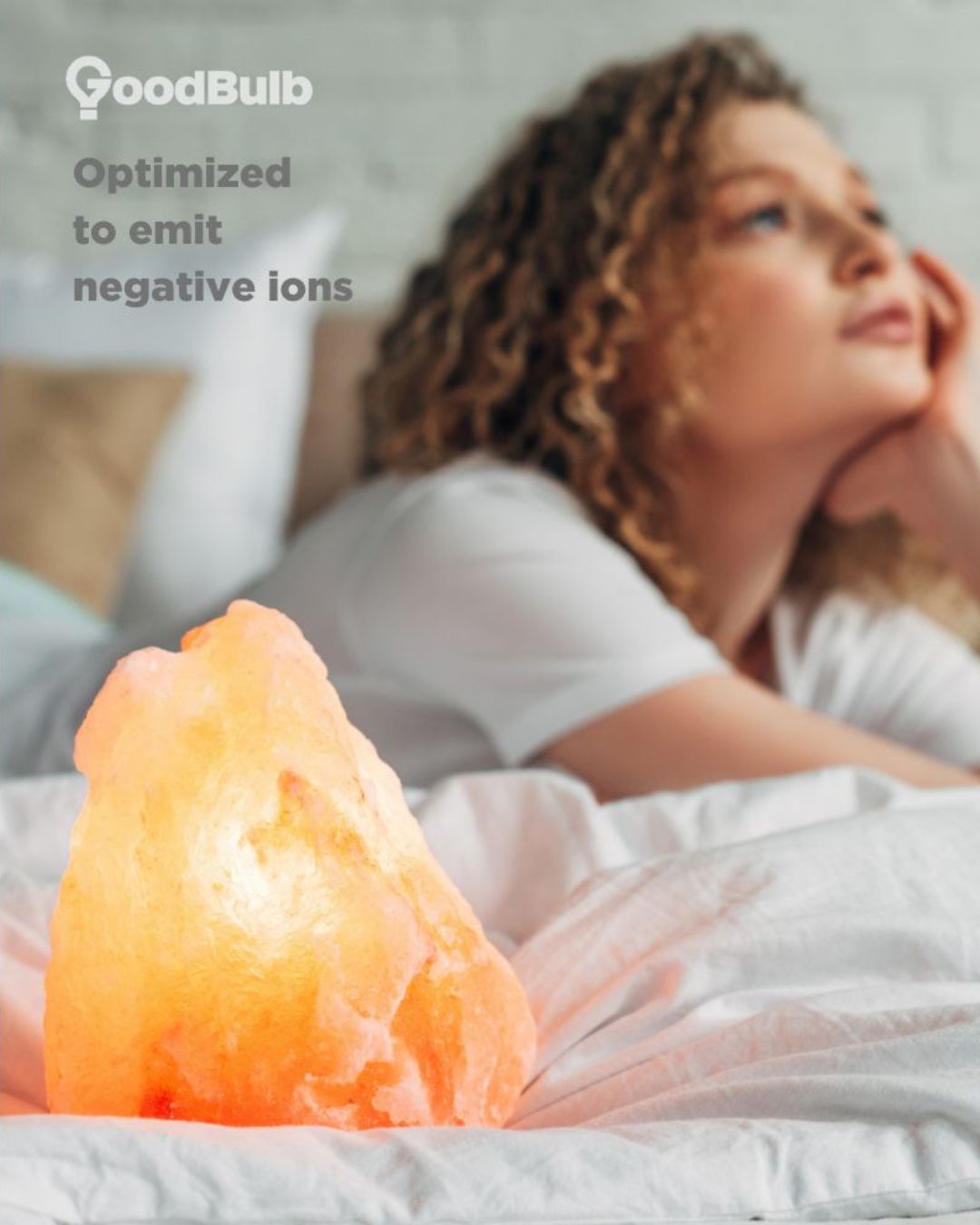 25 WATT HIMALAYAN SALT LAMP BULB - SERENE SOFT WARM LIGHT - 180 LUMENS - 2700 KELVIN - 2,000 HOURS