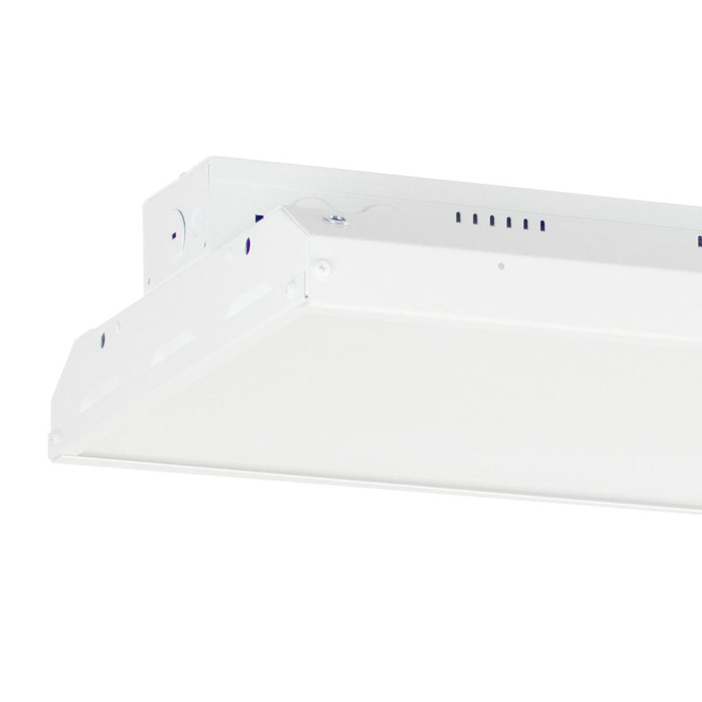 HBE G3 Series – LED Linear High Bay – 4-FT – 300W – 42,000 Lumens – 140 lm/W – Damp Location Rated – 0-10V Dimmable – Smart Sensor Ready (120–277V)