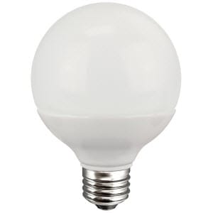 GoodBulb 6W G25 LED Globe Light Bulb – E26 Base, 2700K Warm White, 525 Lumens, Dimmable – Replaces 60W Incandescent