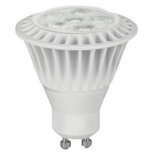 MR16 50W 30K GU10 DIM 40° CQ – 7W LED MR16 Spotlight | 3000K Warm White | 500 Lumens | GU10 Twist-Lock | 40° Beam | Dimmable | 25,000-Hour Life