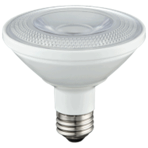 TCP L75P30SD253000KFL 9.5-Watt PAR30 Short Neck LED Flood Light – 3000K Warm White, 40° Beam, Dimmable, High-Performance E26 Retrofit Lamp