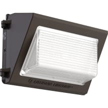 Traditional Wallpack, 130lm/w, Glass Lens, Wattage
Tunable: WATTAGE SELECT, CCT: 5000K