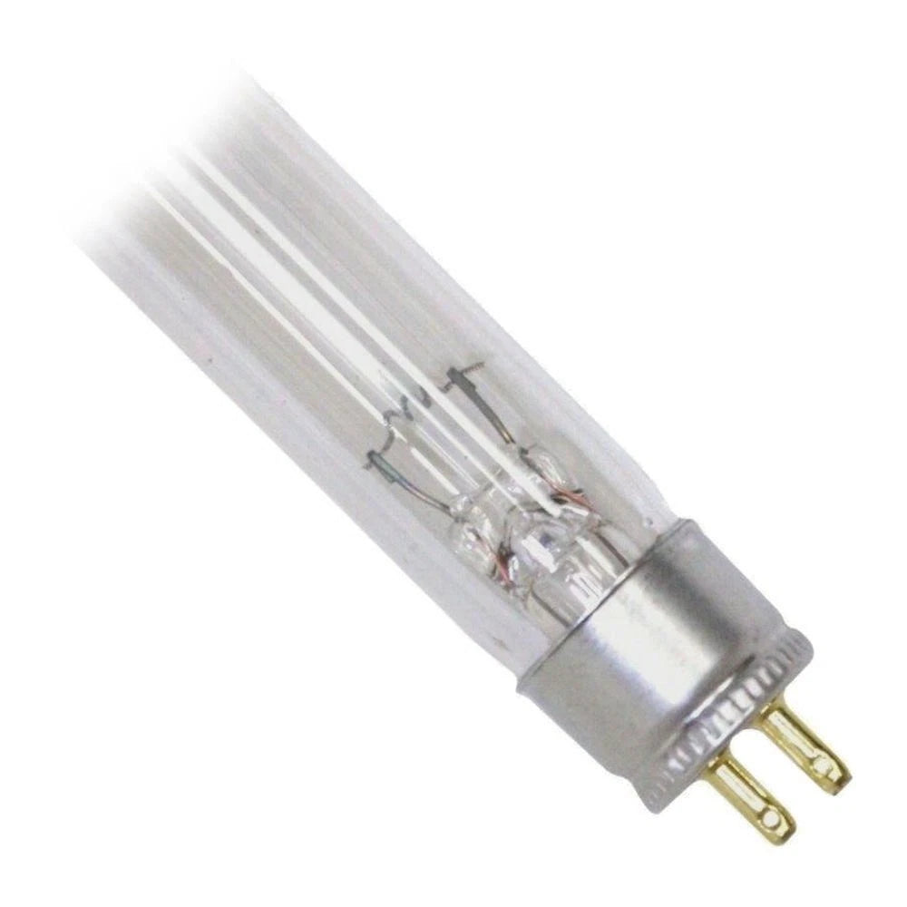 8-Watt G8T5E UV-B Germicidal Fluorescent Tube – 306nm Peak Radiation, Clear Double-Ended T5 Lamp with G5 2-Pin Base